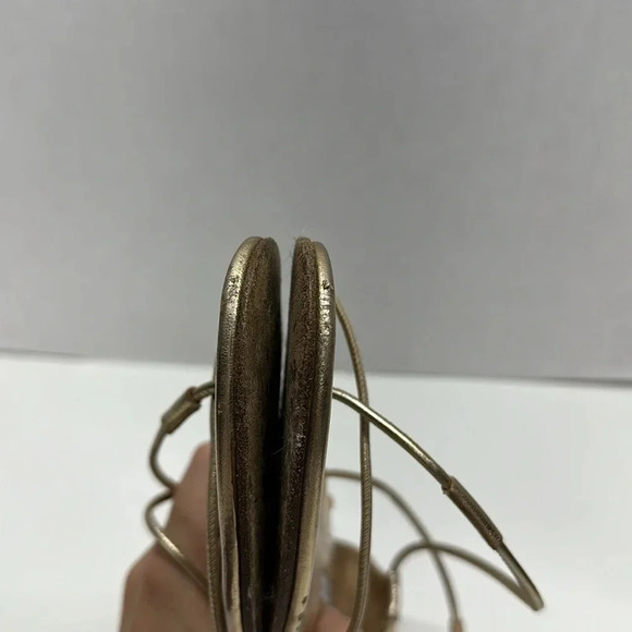 Emme Parsons String in Gold Napa - size 9 - Picture 13 of 16